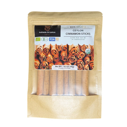 Organic Ceylon Cinnamon Sticks